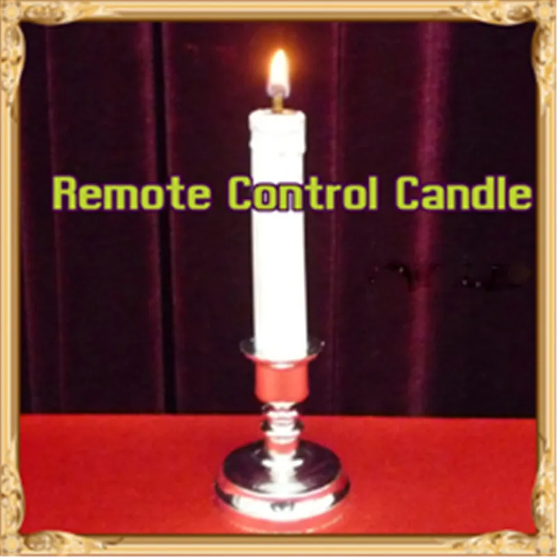 Remote Control Candle Magic Tricks Fire Magie Magician Stage Bar Close