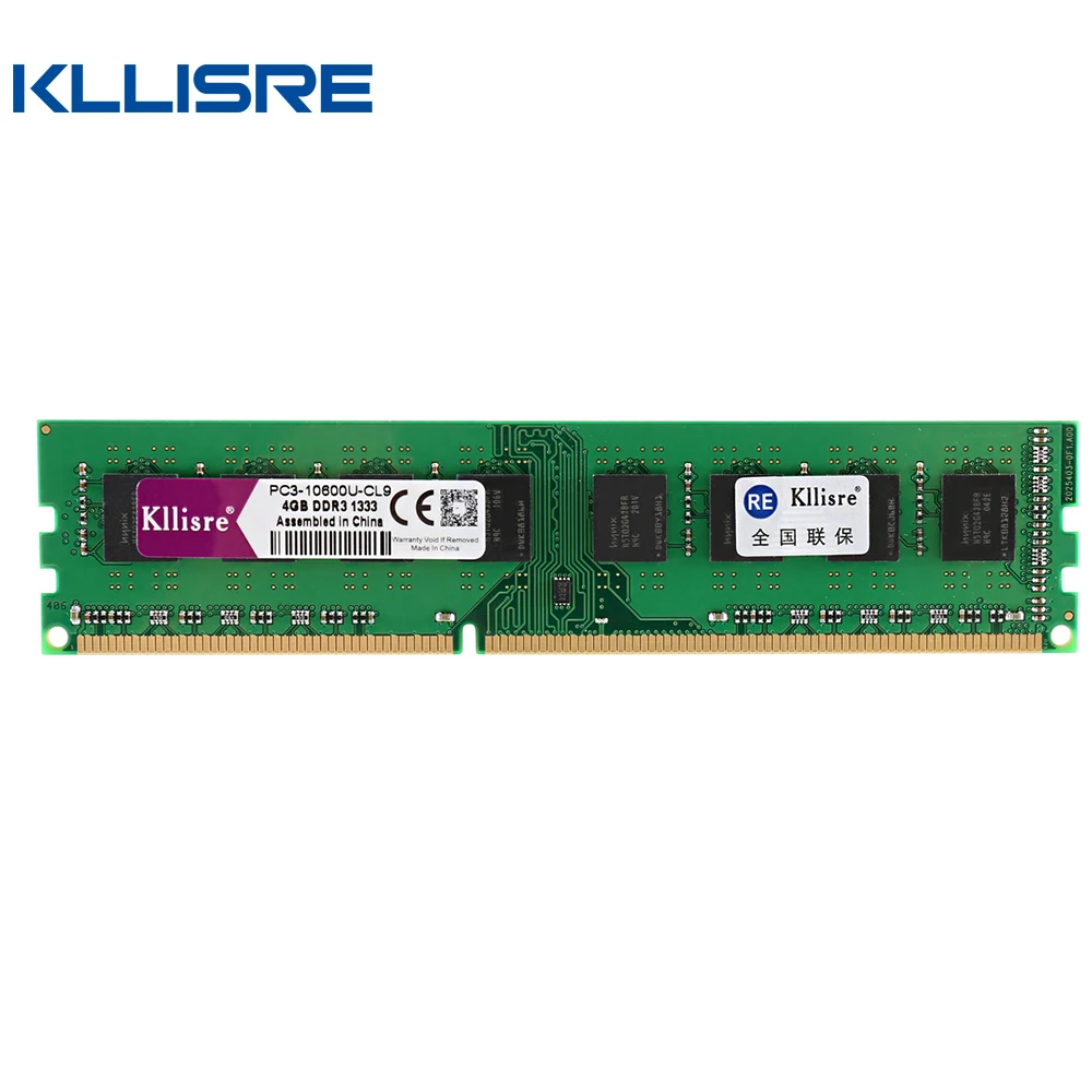 Kllisre ddr3 4 Гб 1333 или 1600 МГц память 240 контакты только для AMD настольный разъем AM3 AM3+ ram