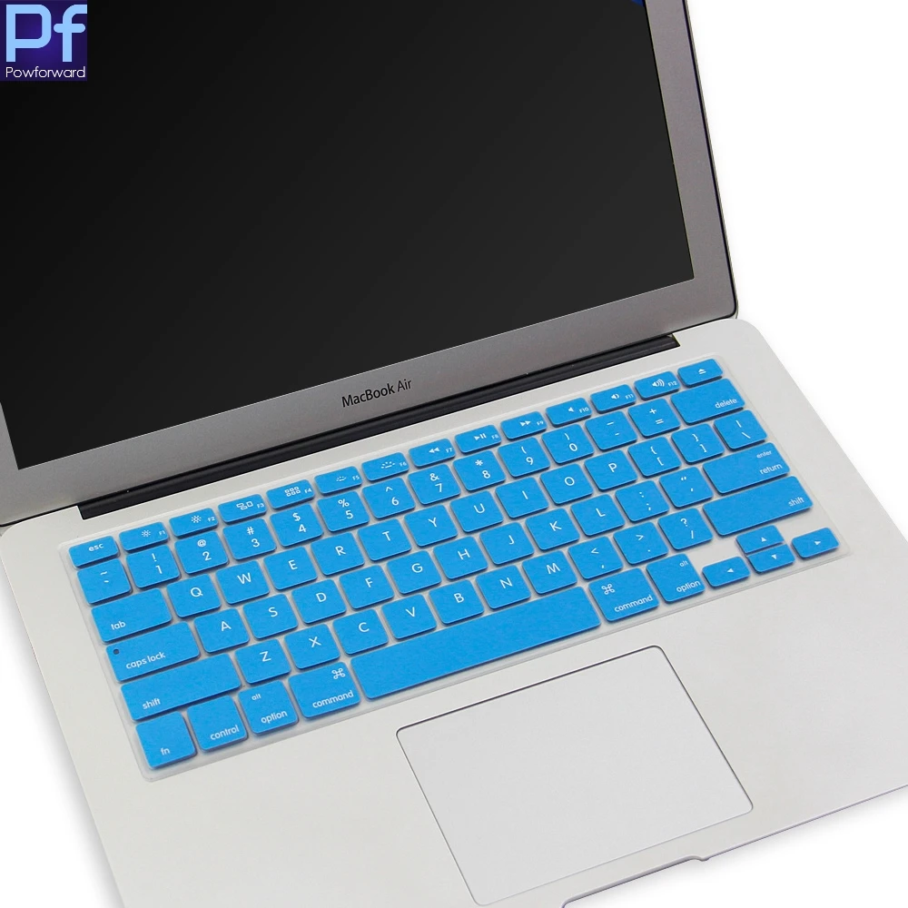 Силиконовая защитная накладка на клавиатуру для ноутбука MacBook Air 13 дюймов A1369 A1466