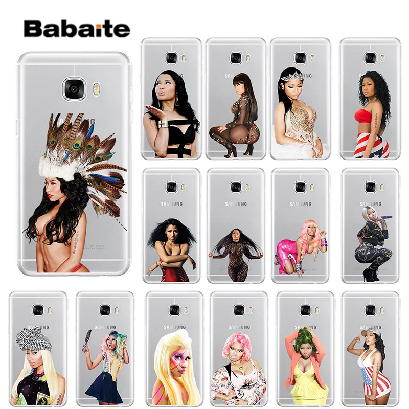 

Babaite Queen Nicki Minaj TPU Soft Silicone Phone Case Cover for Samsung S9 S7 S6 S5 S8 S9 Plus S8 Plus S6 edge