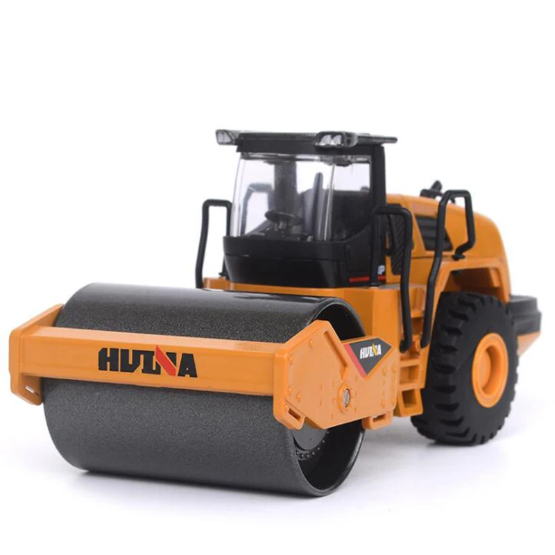 

1/50 Scale Die-cast Alloy Metal Simulation Road Roller Truck Model Car Machine Model Construction Engineering Truck F Collection