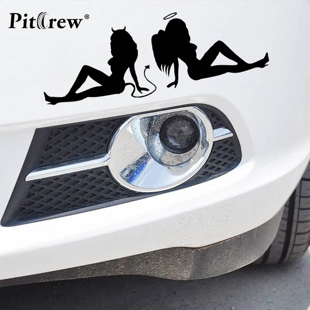 1pc 20 7cm 2018 New Y S Car Stickers Angels And Demons 1pc 20 7cm 2018 New Y S Car Stickers Angels And Demons Styling Fashion