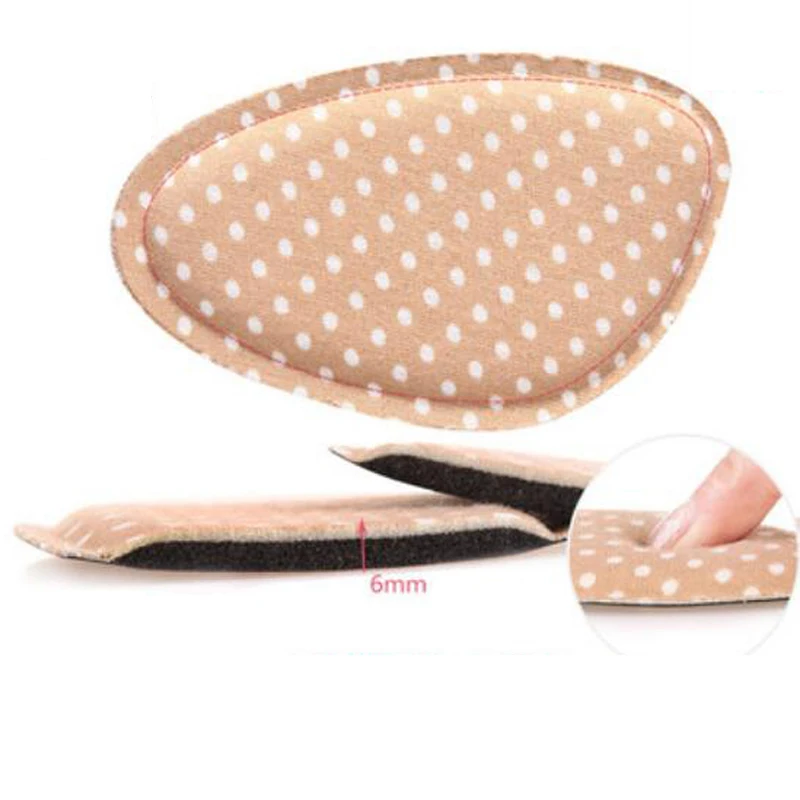 8 Pairs Women Forefoot Thick Anti-slip Foot Pad High-heeled Shoe Female Half Pad Half-foot Half Yards Insoles Pain-proof Comfort