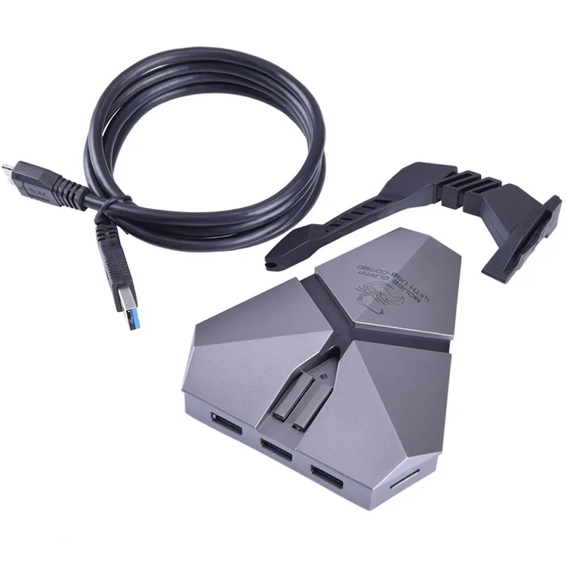 Горячая линия гибкий кабель для мыши зажим провода Mause Micro мышь провод держатель зажим Подсветка USB 3,0 мышь банджи подарок на год