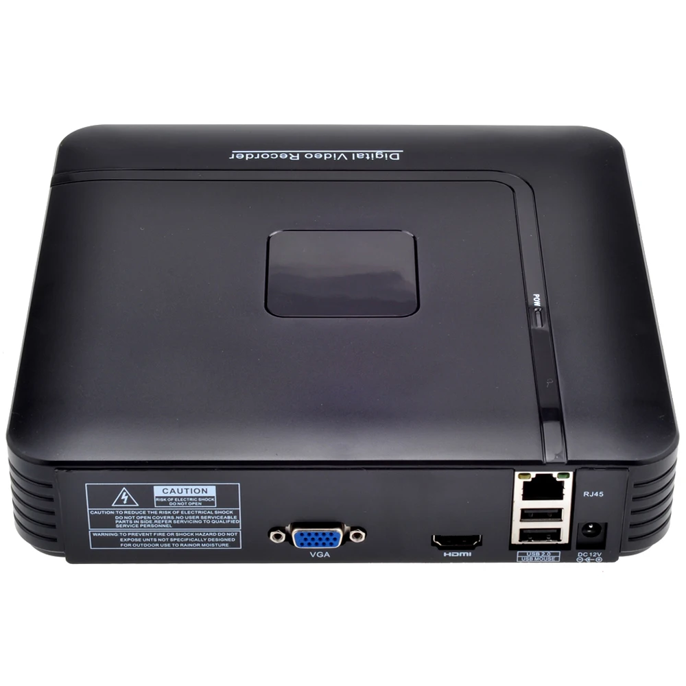 AZISHN HD 8CH NVR ONVIF H.264 Система видеонаблюдения 8CH 1080 P/12CH 960P Обнаружение движения HDMI VGA Выход CCTV NVR