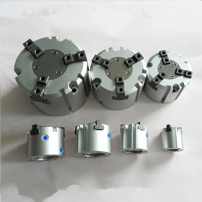 

double acting pneumatic gripper MHS3-40D Parallel Style Air Gripper 3-Finger Type