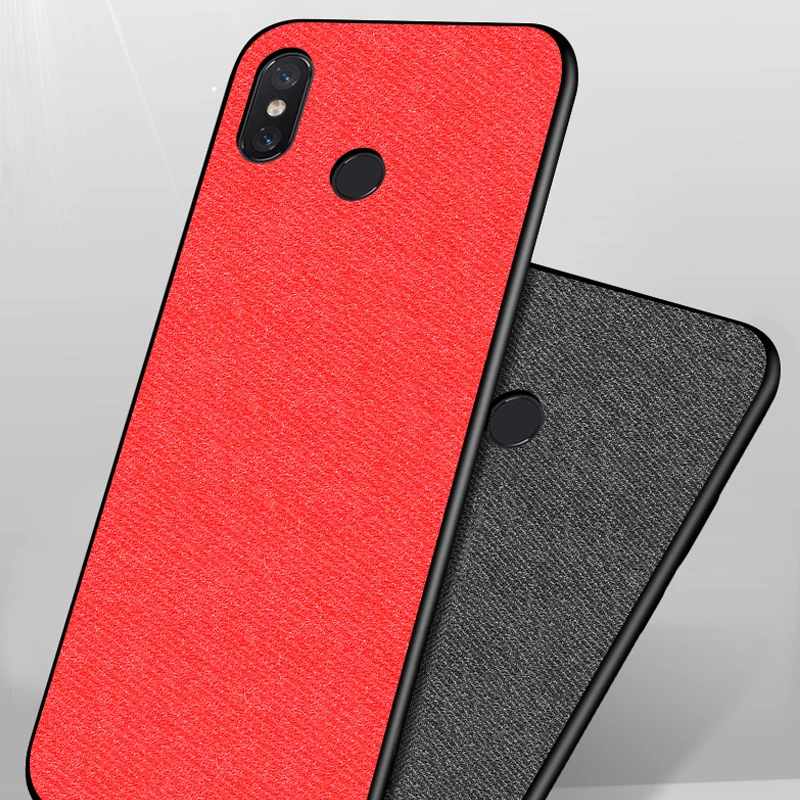 

xiaomi mi 9 8 lite mix 2 2s 3 6x 5x a1 a2 lite note 3 Case Cloth Matte TPU Silicone Cover Bumper Back Cover cases For xiaomi mi9