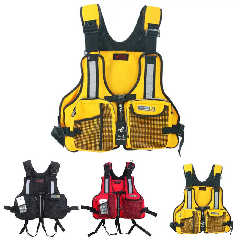 Nylon Rescue Jacket Adult Swimming Life Vest Outdoor Buoyancy First Aid Kayak Fishing Life Jacket Vest for Drifting Boating Nylon Rescue Jacket Adult Swimming Life Vest Outdoor Buoyancy First Aid Kayak Fishing Life Jacket Vest for Drifting Boating