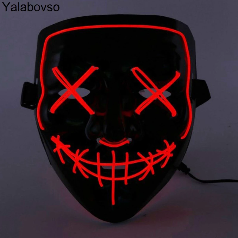 Косплей Хэллоуин Карнавал вечерние Клубные бар DJ Lumineux Masques завершает Sanglante EL