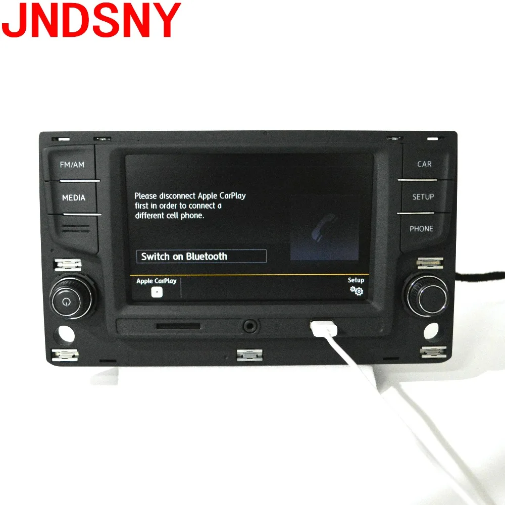 Вещательная система JNDSNY Mib 6 5 MIB поддерживает Carpaly Bluetooth изображение заднего вида