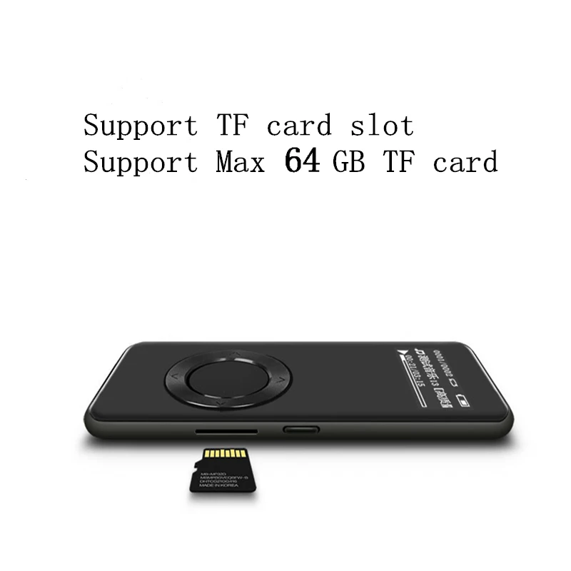 Benjie Flash Running Mini Hifi MP3 Player With Earphone Mp 3 For Sports Audio With Radio Flac Lossless Fm Music Lcd Digital 8GB