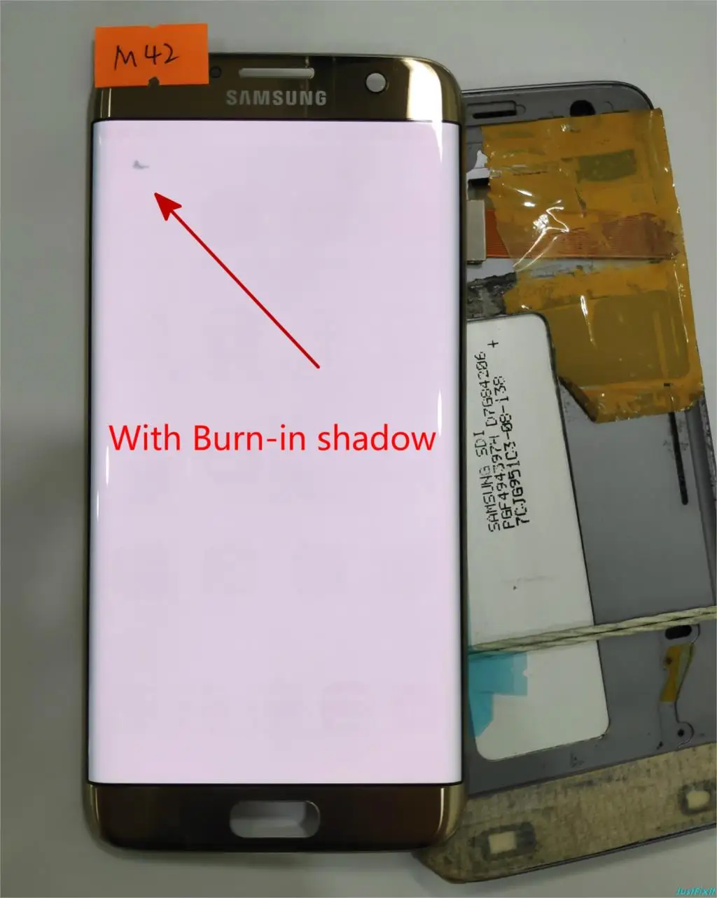 

NO.M42 for Samsung Galaxy S7 edge G935F G935A G935FD Defect lcd display with touch screen Digitizer 5.5'' Super AMOLED gold