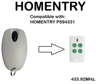 

new for HOMENTRY PS94331 Compatible Remote Control 433.92MHz.