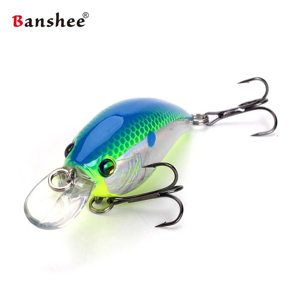 Banshee 6 шт./лот 60 мм 10 г VC01 плавающая рыболовная приманка для дайвинга погремушка
