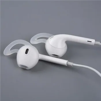 

Silicone Cover Earbuds Earphone Case for Apple iphone X 8 7 6 Plus 5 5S SE Earpods Headphone Eartip Ear Wings Hook Cap Earhook