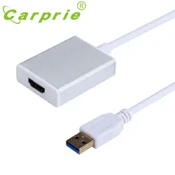 USB 3.0 HDMI Графический адаптер конвертер для HDTV ЖК-дисплей портативных ПК аудио видео 2017 new_kxl0426