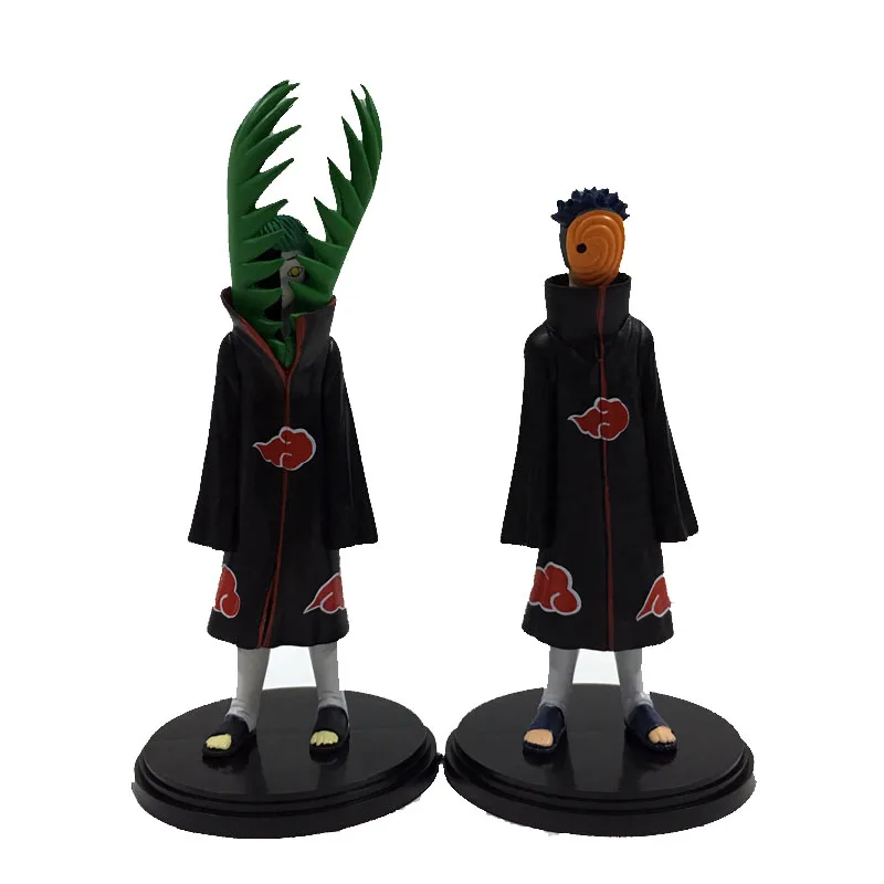 2pcs set Uchiha madara Akatsuki Naruto 2th Generation 17cm 2pcs set Uchiha madara Akatsuki Naruto 2th Generation 17cm