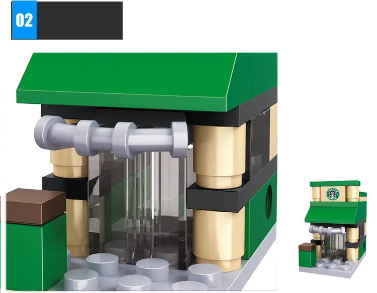 City Mini Street 3D Model legoe (12)