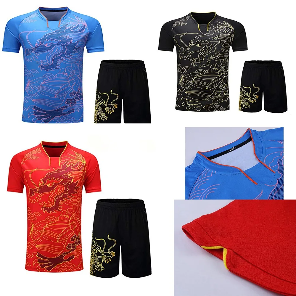 

Adult Kids Table Tennis Jersey Set,Badminton Shirt, Volleyball Jerseys,Specific Team Game T Shirts & Shorts