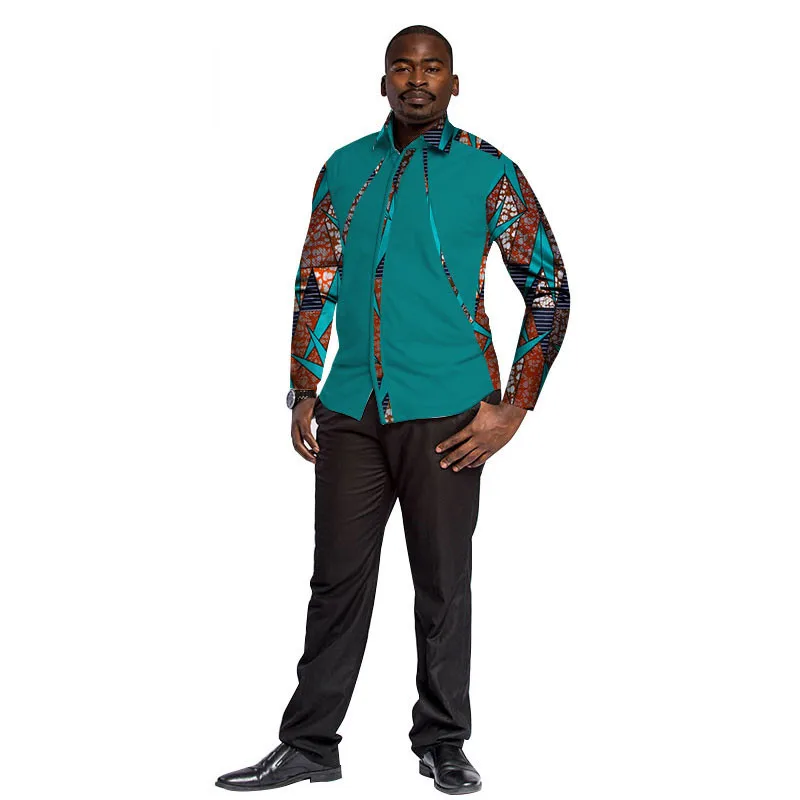 New-Bazin-Riche-Ankara-Top-Clothes-Dashiki-Mens-Shirts-Plus-Size-African-Design-Clothing-Patchwork-Print(6)