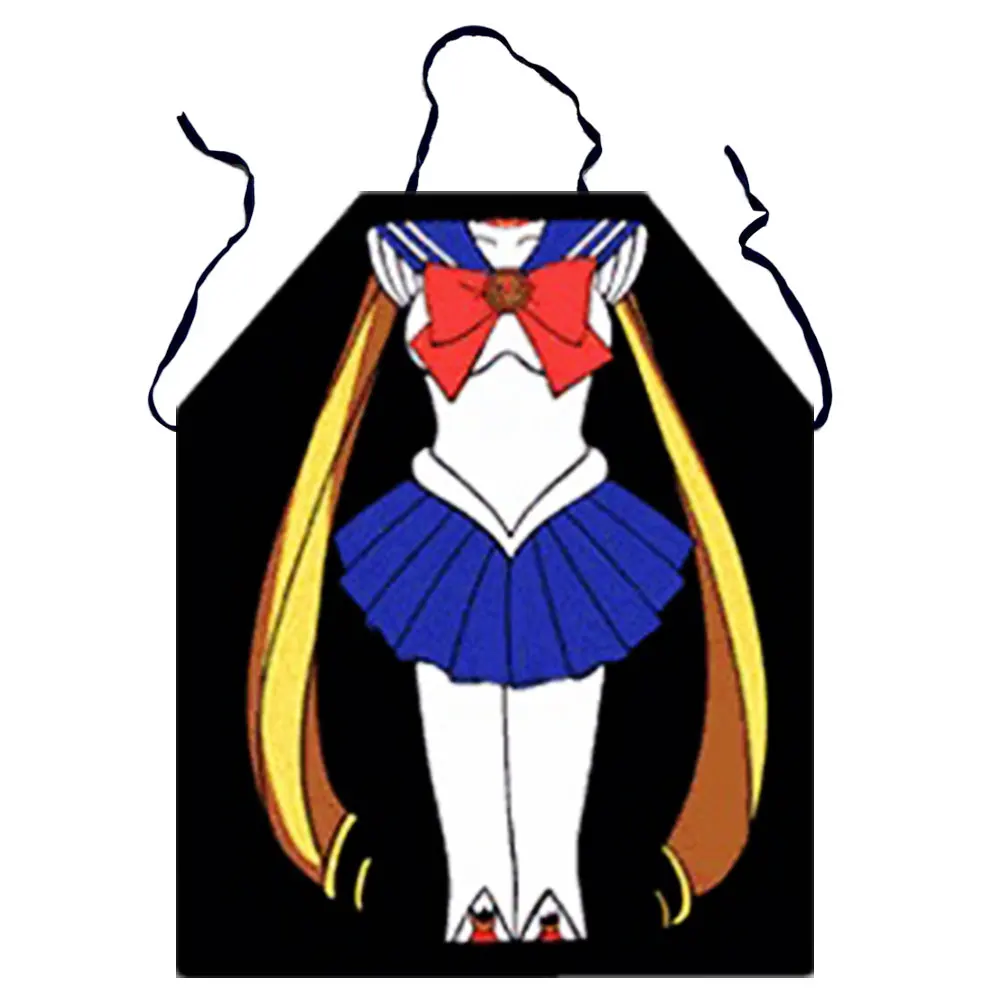 

10 Colors Funny Sexy Aprons For Woman Man Muscle Printed Bibs Superhero Superman Captain America Waist Barista Kitchen Aprons