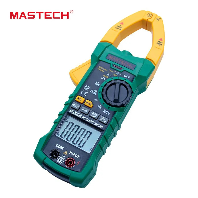 Цифровой Мультиметр MASTECH MS2015A Автоматический диапазон переменный ток 1000A