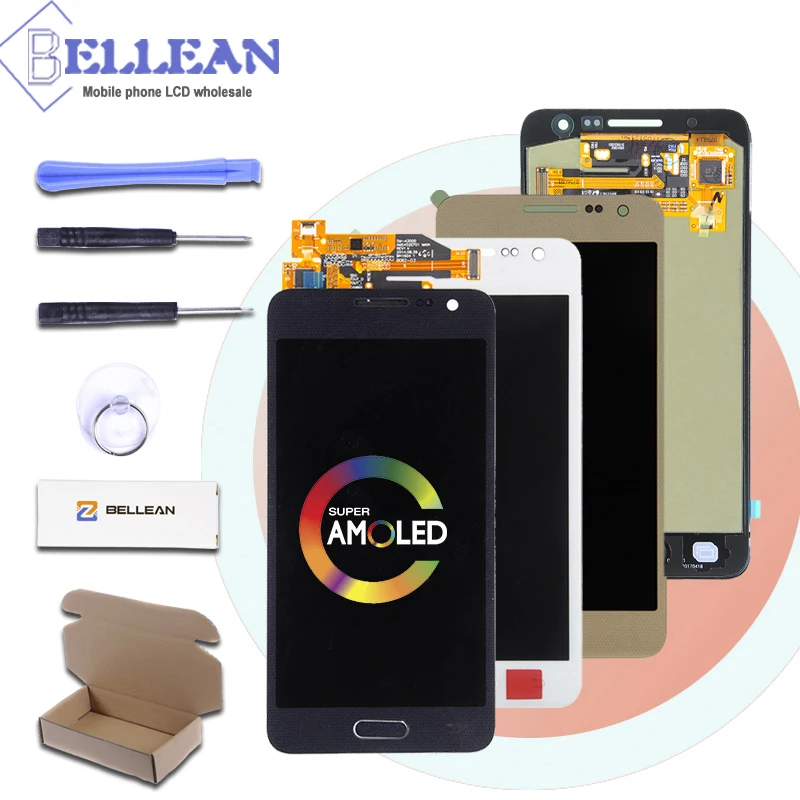 

Catteny Free Shipping A3 2015 Display For Samsung Galaxy A3 Lcd A300 A3000 Lcd Screen With Touch Panel Glass Digitizer Assembly