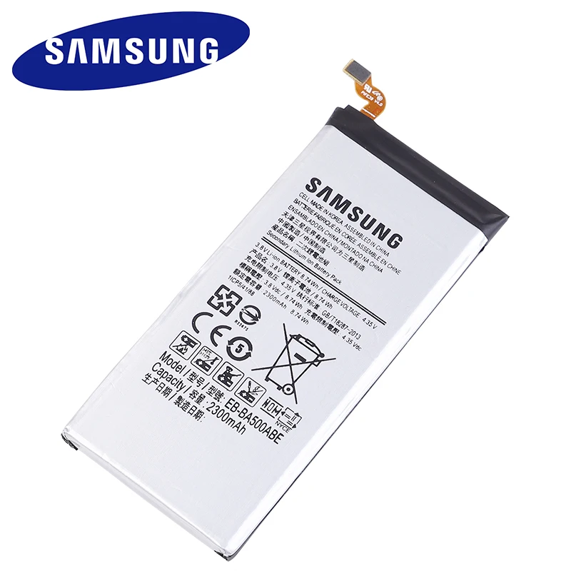 Оригинальная Аккумуляторная батарея Samsung GALAXY A5 100% EBBA500ABE оригинальная запасная