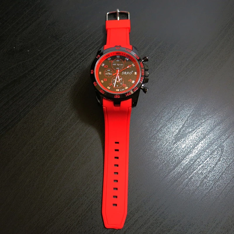 Нержавеющая сталь циферблат часов Для мужчин часы силиконовой резины аналоговые кварцевые современные Для мужчин модные наручные часы