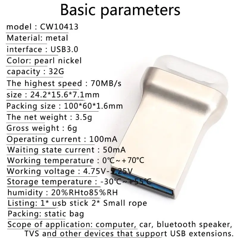 Флеш-накопитель карта памяти U диск 32 ГБ Micro usb type-C адаптер для хранения данных компьютер ноутбук ПК телефон