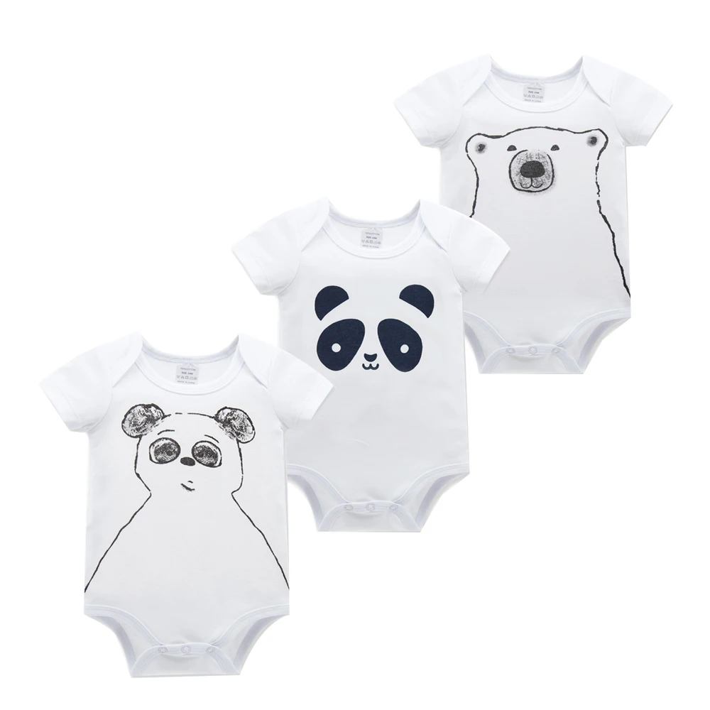 

Summer Baby Rompers Cotton Baby Boy Clothes Chinese Panda Romper Baby Girl Clothes Newborn Baby Clothes Cartoon Infant Jumpsuits