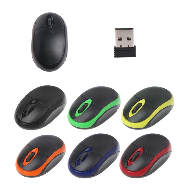 

2.4G Wireless Mouse Mini Cordless Optical Mice For Computer Laptop Notebook