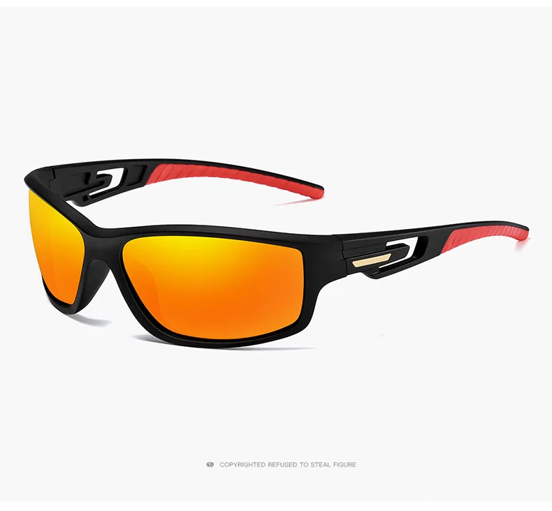 Очки ночного видения мужские поляризованные солнцезащитные очки для вождения прямоугольные полые пластиковые очки для водителя желтые очки HN1073