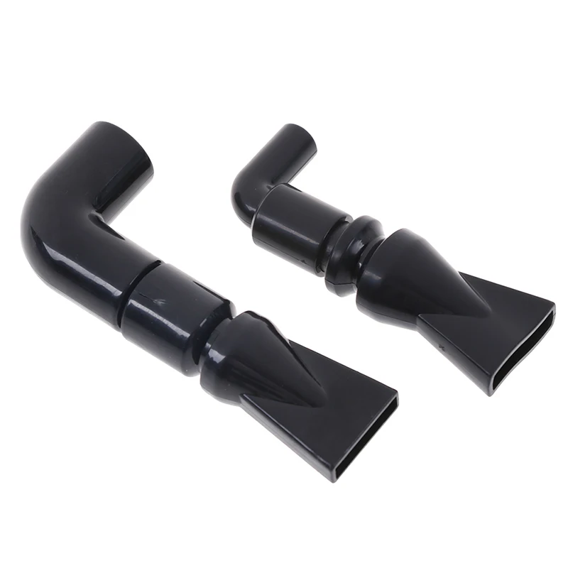 

1PC Black Aquarium Tank Pump Duckbill Water Outlet Nozzle Duckbilled Return Pipe Fitting Size S/L High Quality