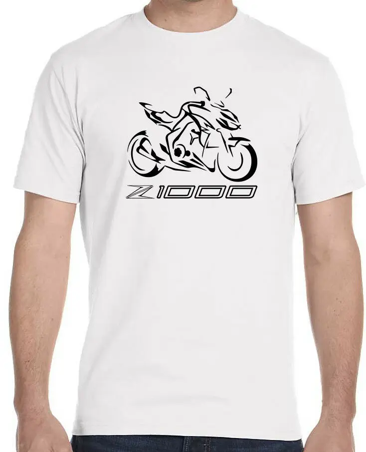 Motorbike Z1000 Motorcycle T-Shirt Printed T-Shirts Men Fashion 2019 Casual Solid Color High Quality T Shirt Design Template | Мужская