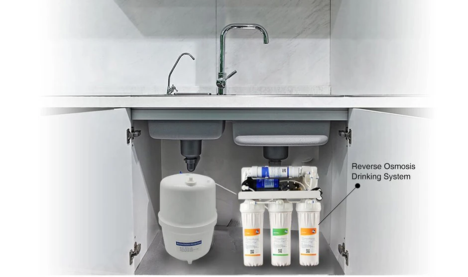 MS 5 Stage RO Water Filter System For Household Reverse Osmosis Water Purifier Drinking System 50 GPD (12)