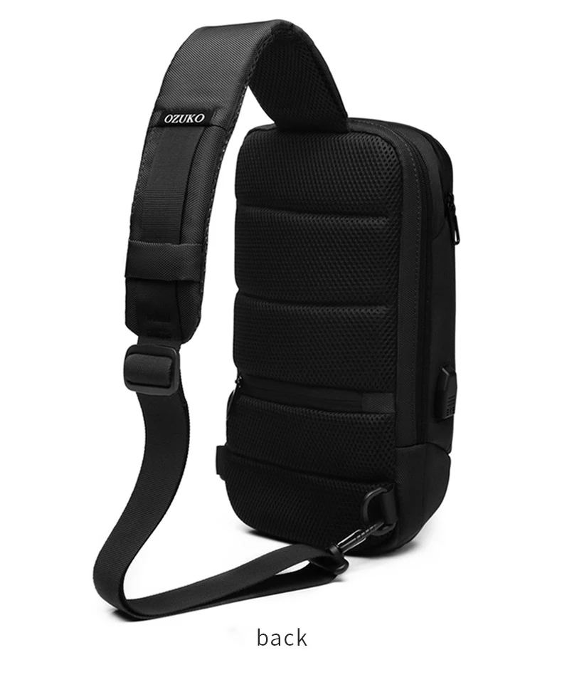 Novo anti-roubo saco de peito dos homens