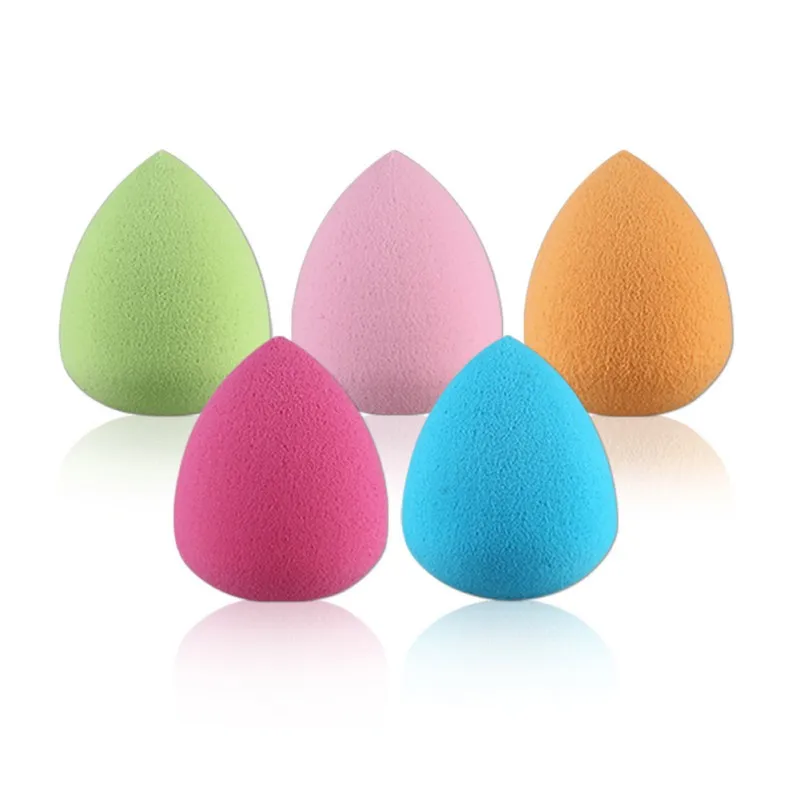 5PCS Makeup5 Color Foundation Sponge Cosmetic Puff Powder Smooth Beauty Make Up Toolfoundation
