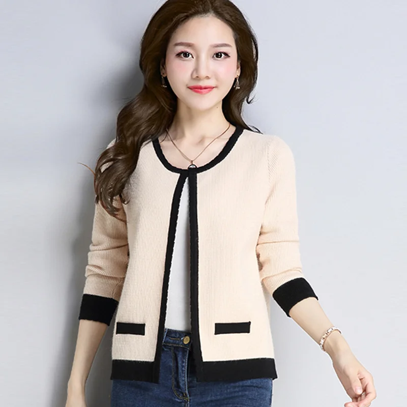 ^*Best Offers 2019 New Spring Autumn Thick Knitted Coats Female Jacket Fashion Ladies Wool Cardigan Women Sweater Vintage Slim Sweater A057 ^*Best Offers 2019 New Spring Autumn Thick Knitted Coats Female Jacket Fashion Ladies Wool Cardigan Women Sweater Vintage Slim Sweater A057