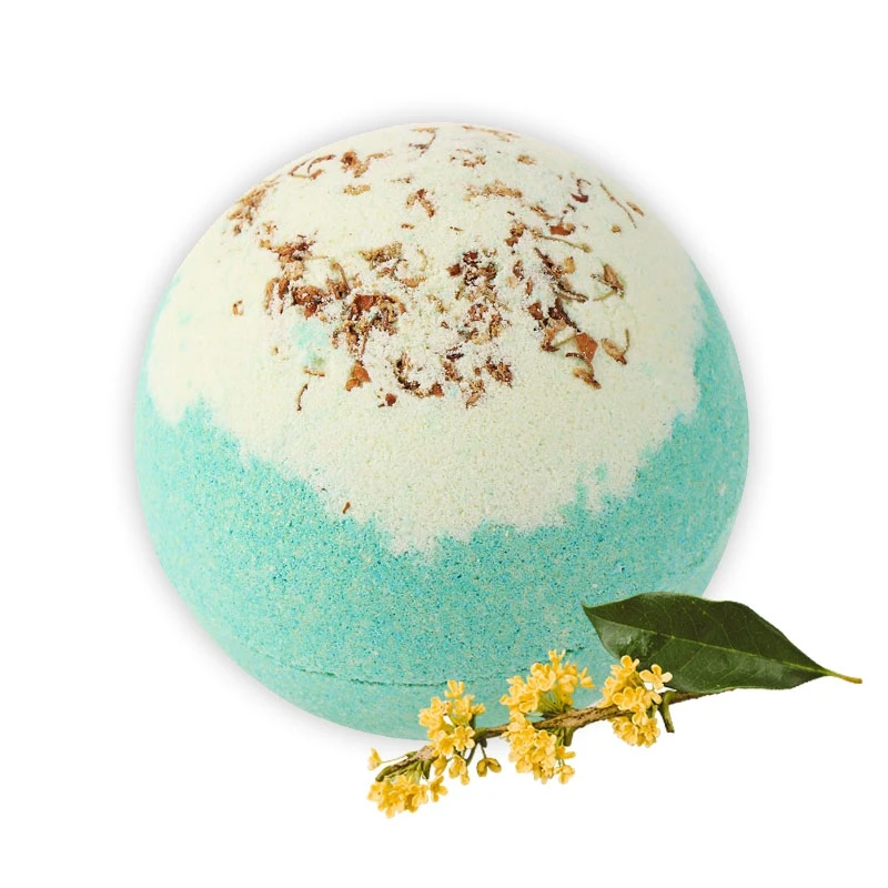 Tsing Bath Bomb 120G Sweet Olive Green Tea Bubble Bath Scented Stress Relief handmade Natural bath bomb Nourishing SPA Bath Ball Tsing Bath Bomb 120G Sweet Olive Green Tea Bubble Bath Scented Stress Relief handmade Natural bath bomb Nourishing SPA Bath Ball