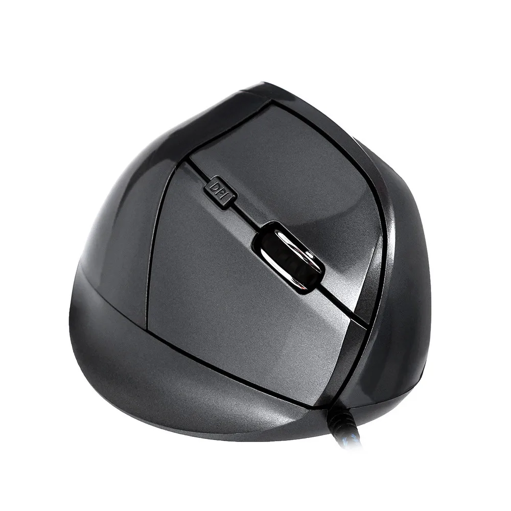 6D Wired Vertical Ergonomic Optical USB Gaming Mouse Wrist Healing for Laptop PC