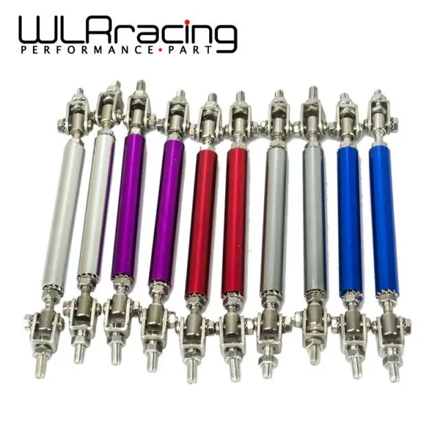 

WLR RACING - Universal Adjustable 75MM Front Bumper Lip Splitter Rod Strut Tie Bar Support WLR-QT58