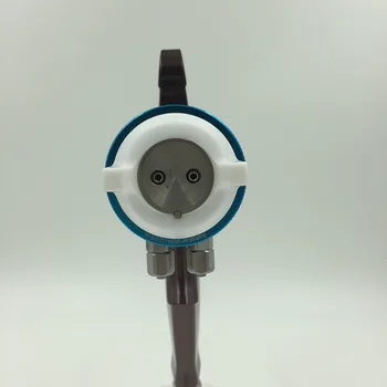 

SAT1202 pneumatic spray on chrome air brush double nozzle high pressure paint sprayer car spraying compressor powder paint spray