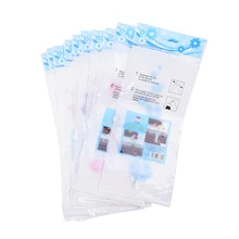 Горячая 10 шт Новая Пластиковая Складная многоразовая небьющаяся ваза