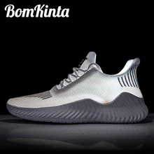 BomKinta/Большие размеры 47; белые Дизайнерские кроссовки; обувь для мужчин; Вулканизированная обувь для папы; Мужские дышащие кроссовки; мужские трендовые кроссовки