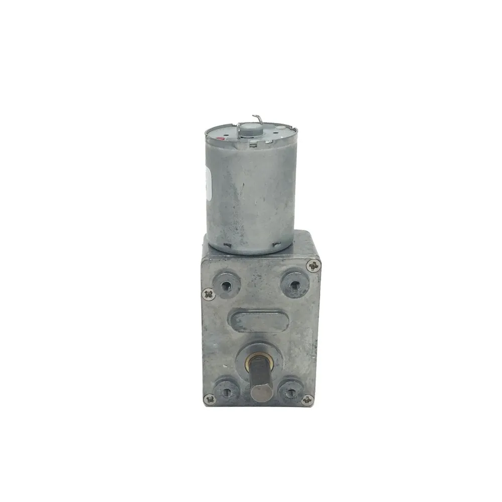 

Reversible High Torque Turbo Worm Geared Motor DC 12V Motor 5RPM