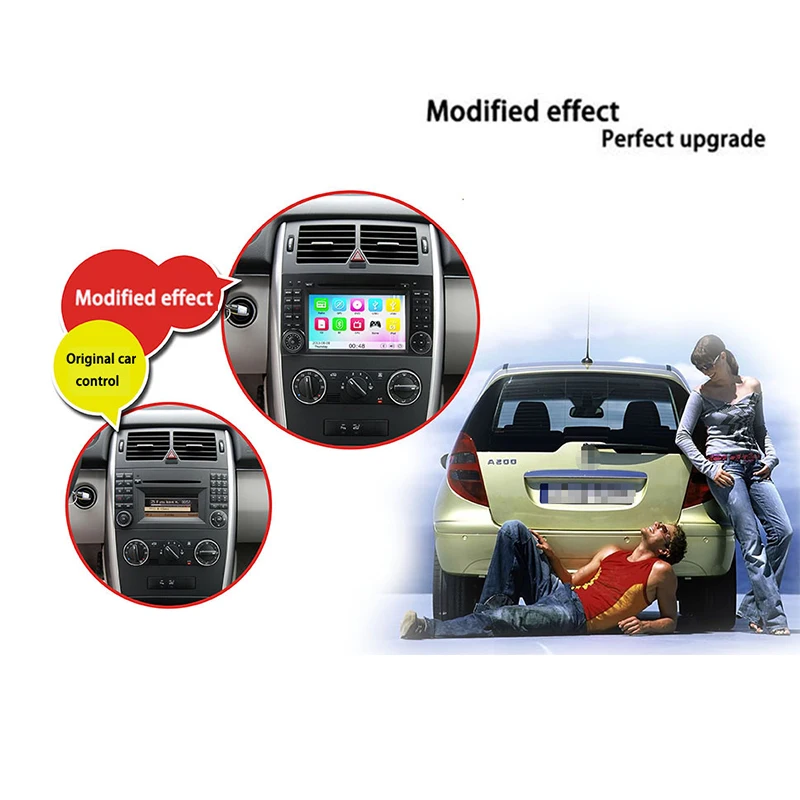 Discount Liislee For Benz A-class/B-class/Viano/Vito/Sprinter Android Car Bluetooth Stereo GPS Navigation player Multi-Touch Screen 2