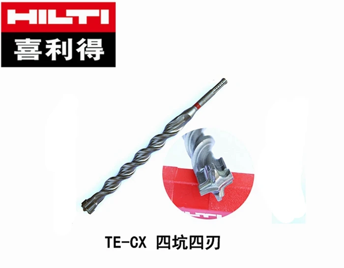 HILTI TE CX 18/32สี่ Pit สี่ Edge ไฟฟ้า Hammer เจาะทังสเตนคาร์ไบด์ Alloy Drill Bitอุปกรณ์เสริม