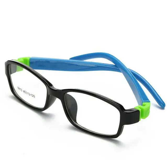Moda de Nova Bonito Crianças Óculos de Armação de Acetato de Borracha