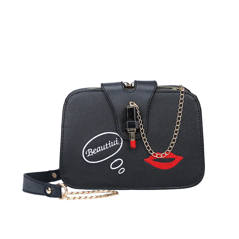 

Hot Sale Women Messenger Bag Bolso Handbag Pu Leather Handbags Single Shoulder Bags Cross-body Clutch Female Lipstick Mujer